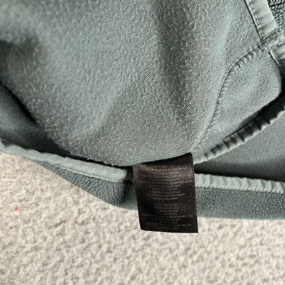 32 Degrees Heat Sweater Mens Large Gray Fleece Collar 1/4 Snap Pullover - Picture 11 of 11